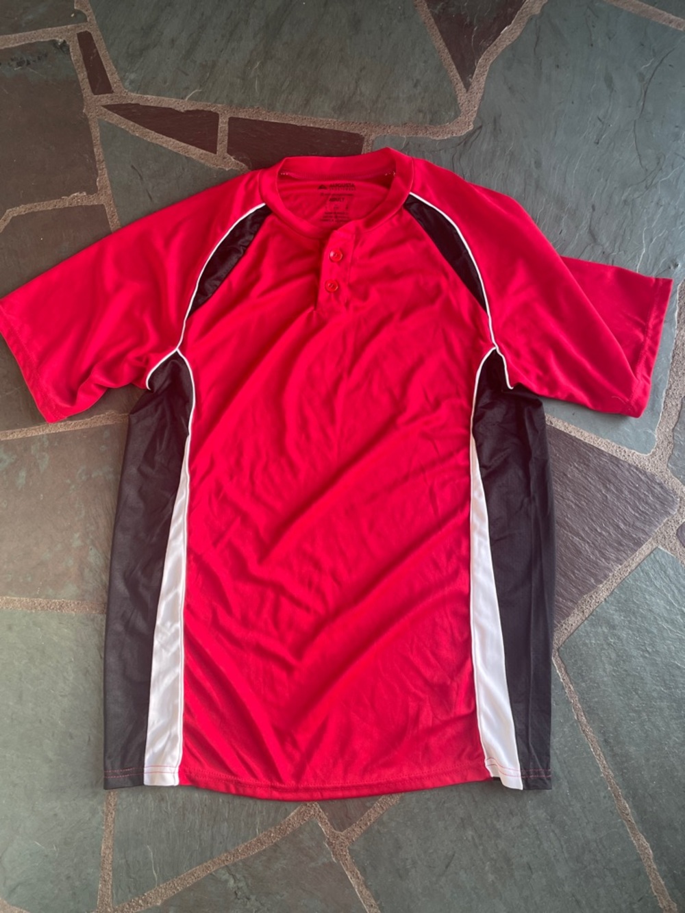 NWOT Red Athletic Short-Sleeve Baseball Shirt